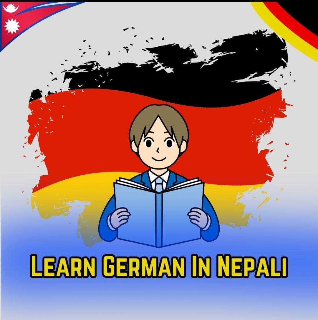 Students learning German together in an online class